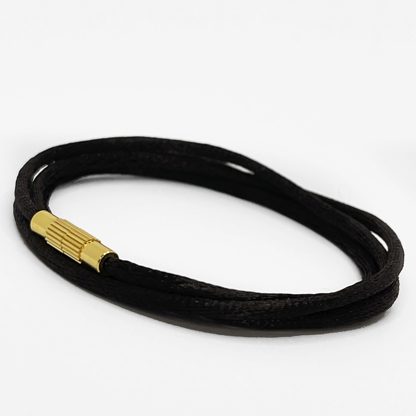 Изображение товара Шнурок для крестика и бижутерии со стальным замком 60 см ROK HAIR