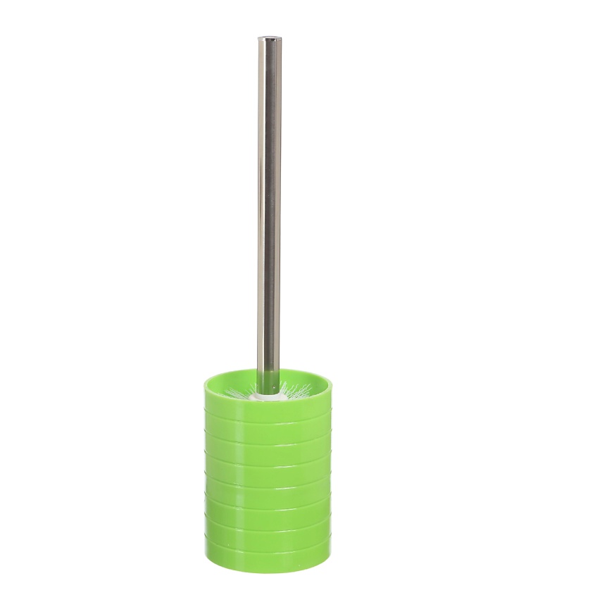 Изображение товара VANSTORE Ершик для унитаза Linea Зеленый с оригинальной подставкой