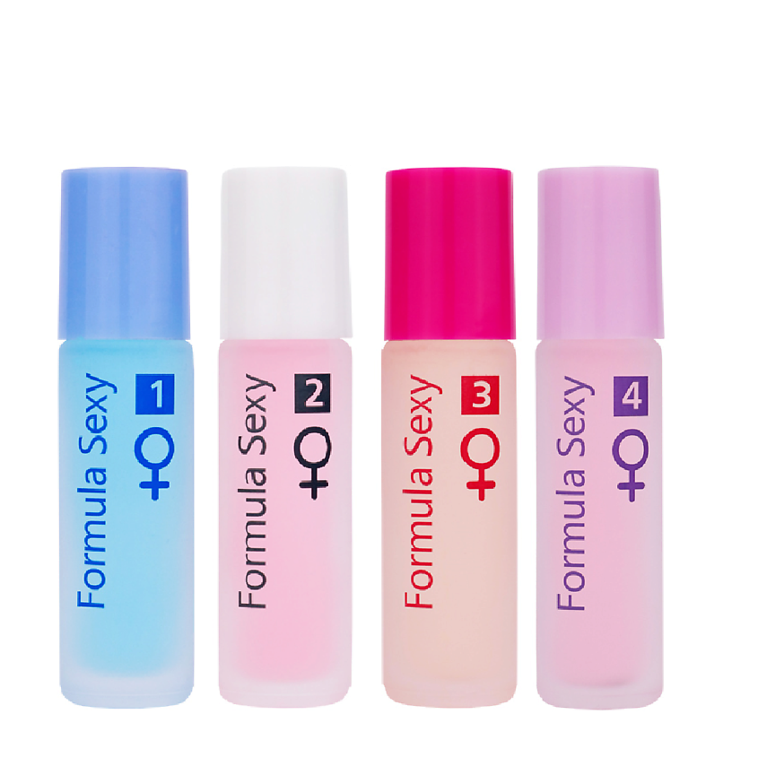 Изображение товара Набор парфюмерных масел для тела Formula Sexy 4 аромата с феромонами