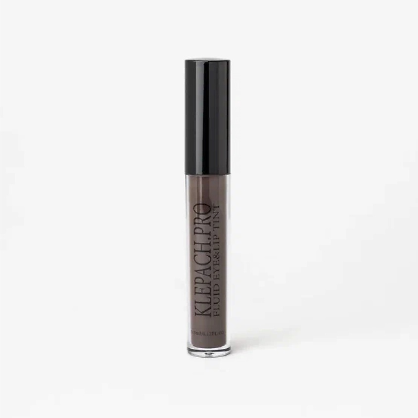 Изображение товара KLEPACH.PRO Жидкие тени для век матовые, 04 Строгий Берлин, оттенок матовый черно-коричневый