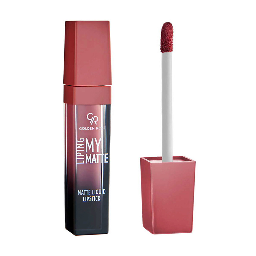 Изображение товара GOLDEN ROSE Жидкая помада MY MATTE LIP INK, №08