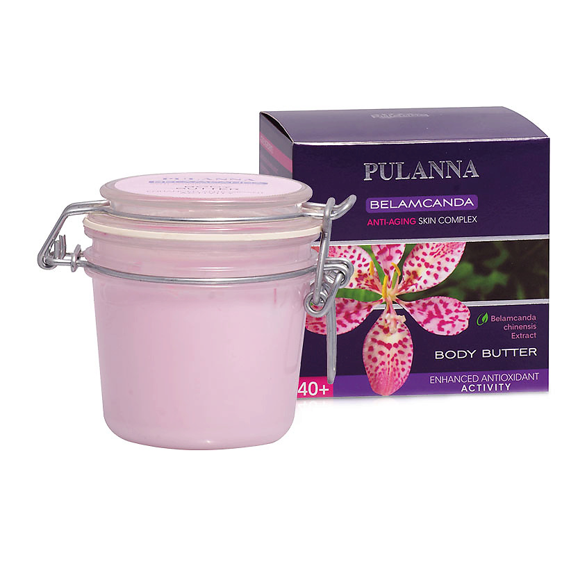 Изображение товара PULANNA Баттер для тела с ниацинамидом, маслом арганы, экстрактом беламканды, 200 мл