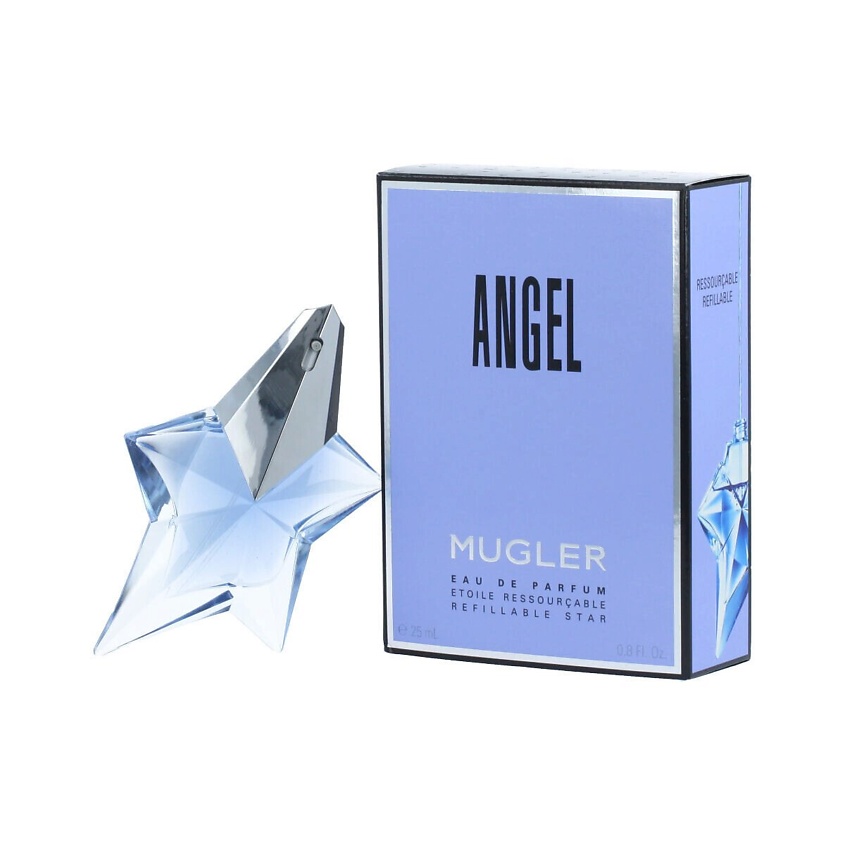 Изображение товара MUGLER Женская парфюмерная вода Angel, перезаполняемый флакон, 25 мл
