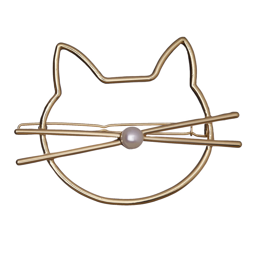 Изображение товара NOTHING BUT LOVE Заколка "Леди-кошка", Золотой