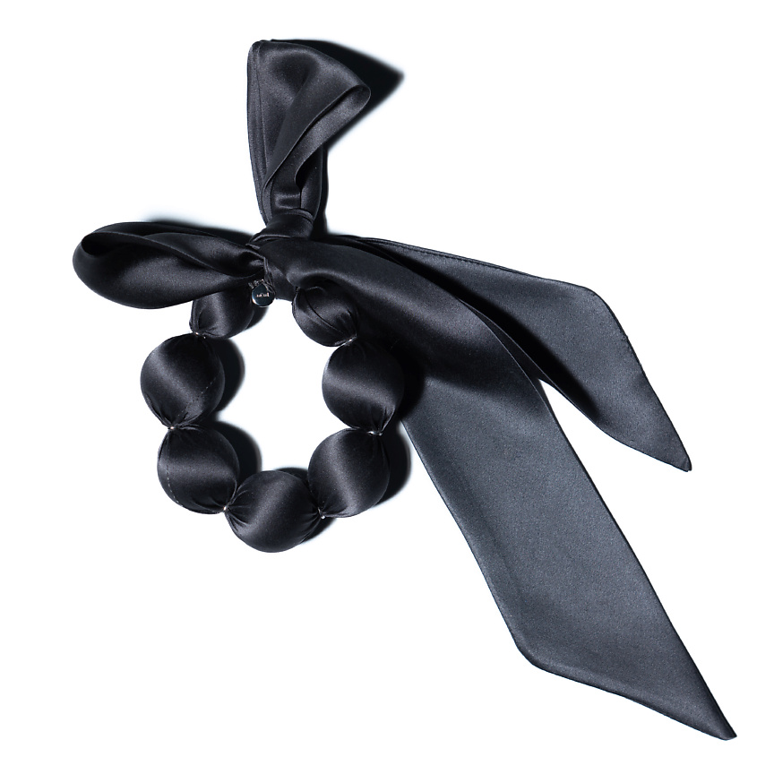 Изображение товара Стильный браслет из шёлка и дерева Туаль от MAOMI - лимитированная коллекция