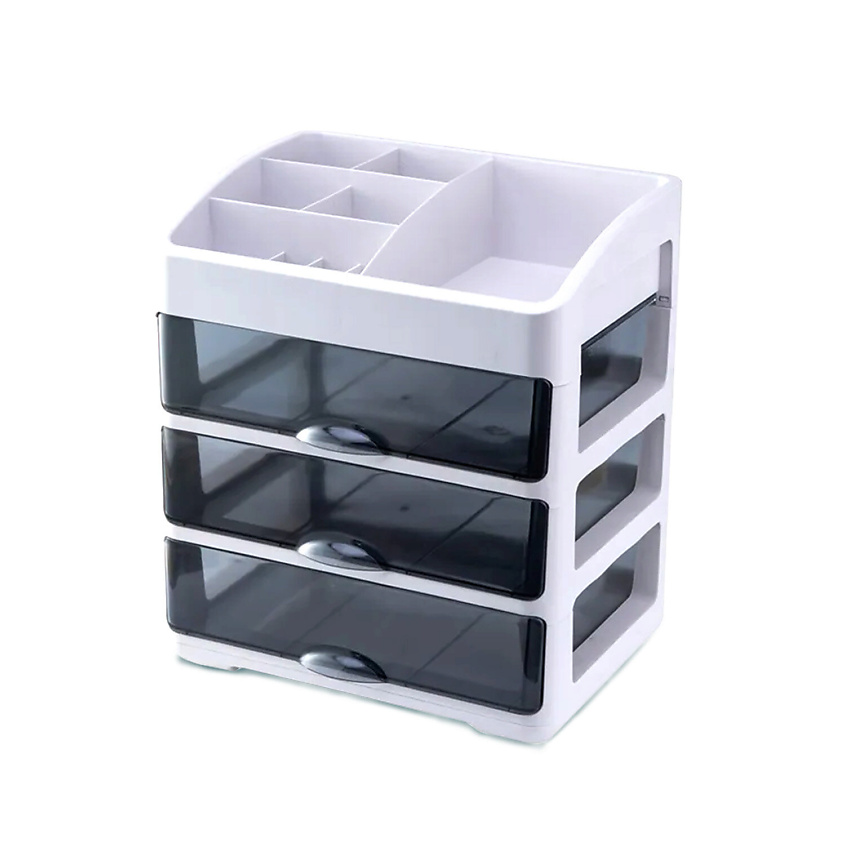 Изображение товара Настольный органайзер DASWERK Белый универсальный для хранения канцелярии и украшений