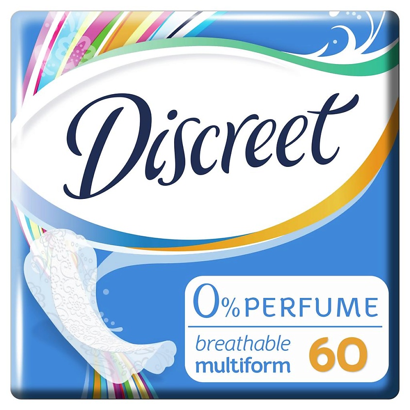 Изображение товара DISCREET ОЛДЭЙЗ ДЫШАЩИЕ Мультиформа Трио, 60 шт