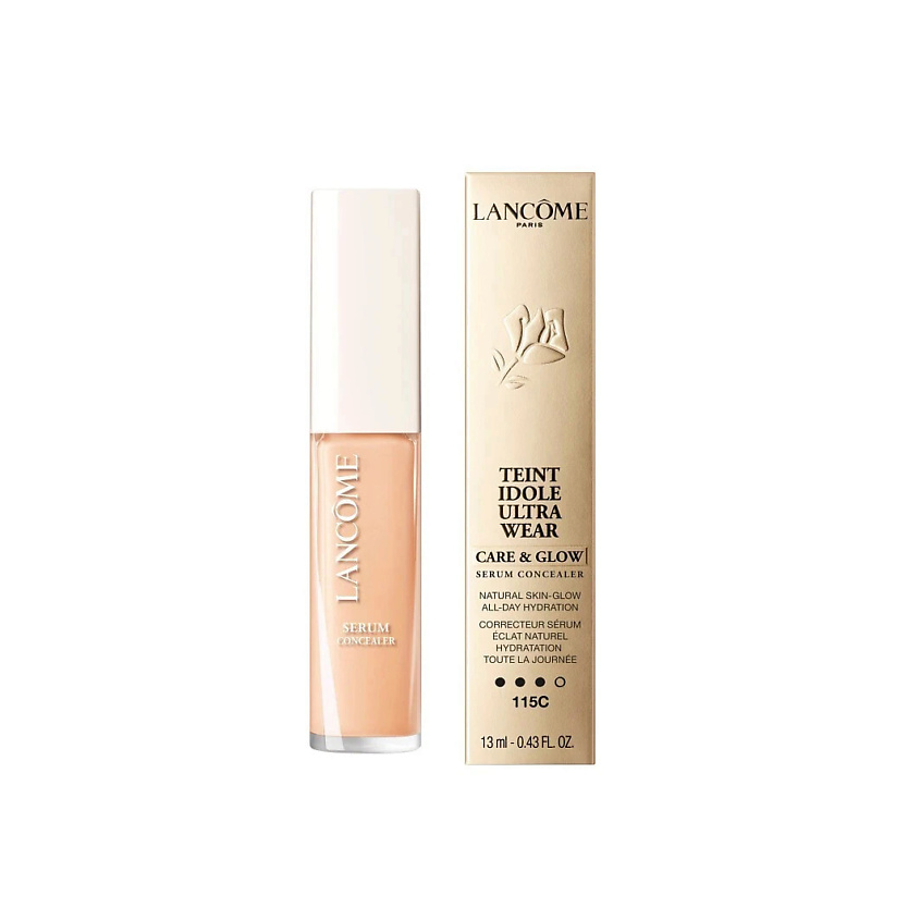 Изображение товара LANCOME Ухаживающий консилер с эффектом сияния Teint Idole Care & Glow Serum Concealer, 115C