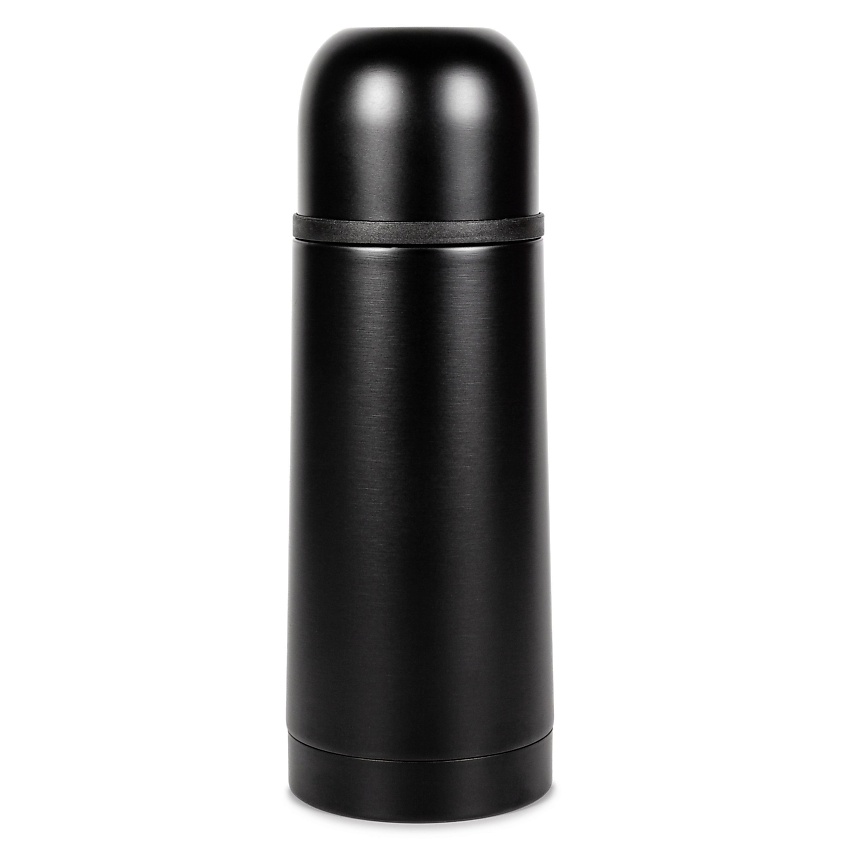 Изображение товара RELAXIKA Термос 350 мл маленький для чая и кофе металлический, Черный