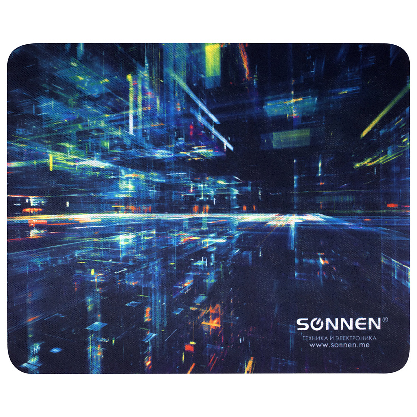 Изображение товара SONNEN Коврик для мыши SINGULARITY, 220х180х3 мм.