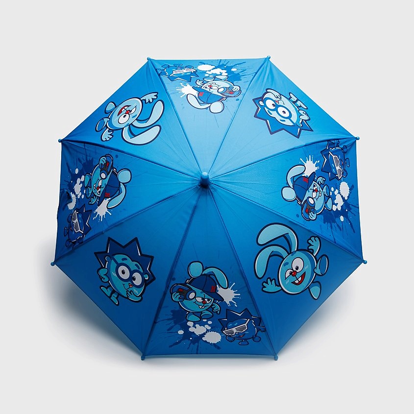 Изображение товара Зонт-трость для мальчиков PLAYTODAY Синий, 67 см, водонепроницаемый