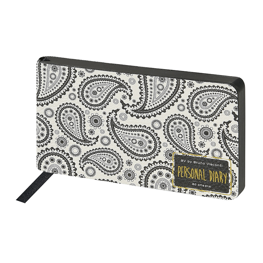 Изображение товара Еженедельник Bruno Visconti Black&White Восточный мотив А6 недатированный