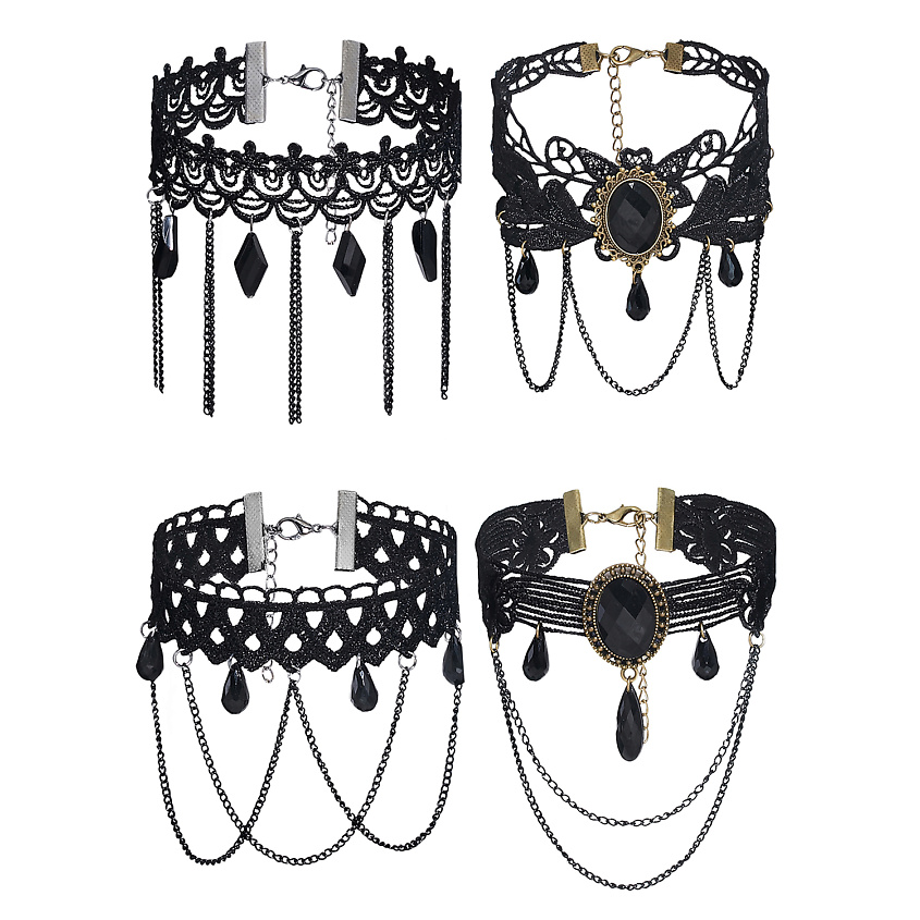 Изображение товара NOTHING BUT LOVE Набор чокеров "Охота ", 4 шт