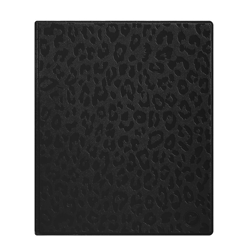 Изображение товара FLEXPOCKET Тетрадь на кольцах А5 с разделителями, линейкой и сменным блоком, обложка из экокожи, Черный