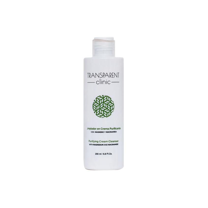 Изображение товара Очищающее крем-мыло для жирной кожи Transparent Clinic 200 мл