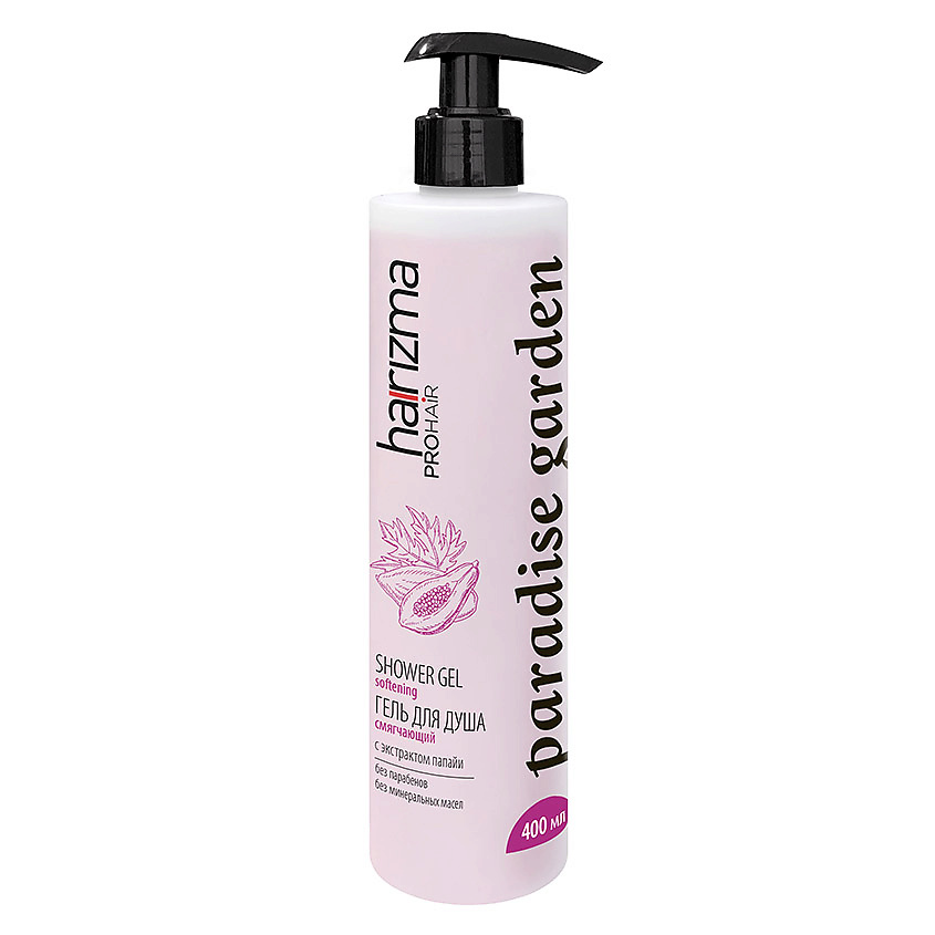 Изображение товара HARIZMA Гель для душа смягчающий Paradise Garden, 400 мл