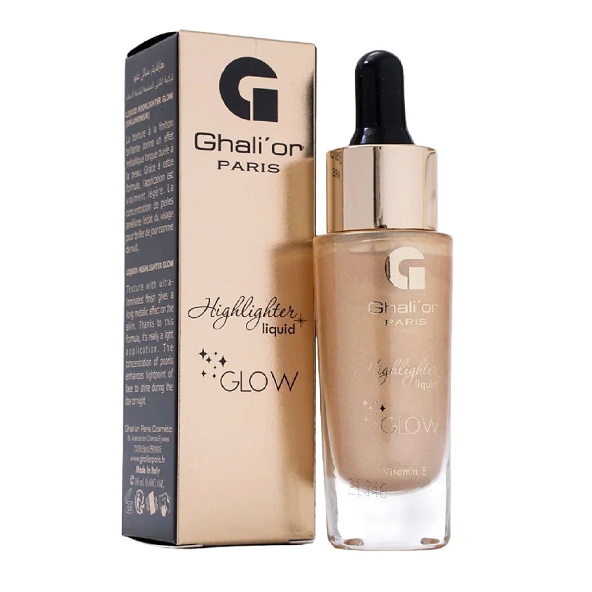 Изображение товара GHALI' OR Жидкий хайлайтер сияние LIQUID GLOW, 06 Rosé