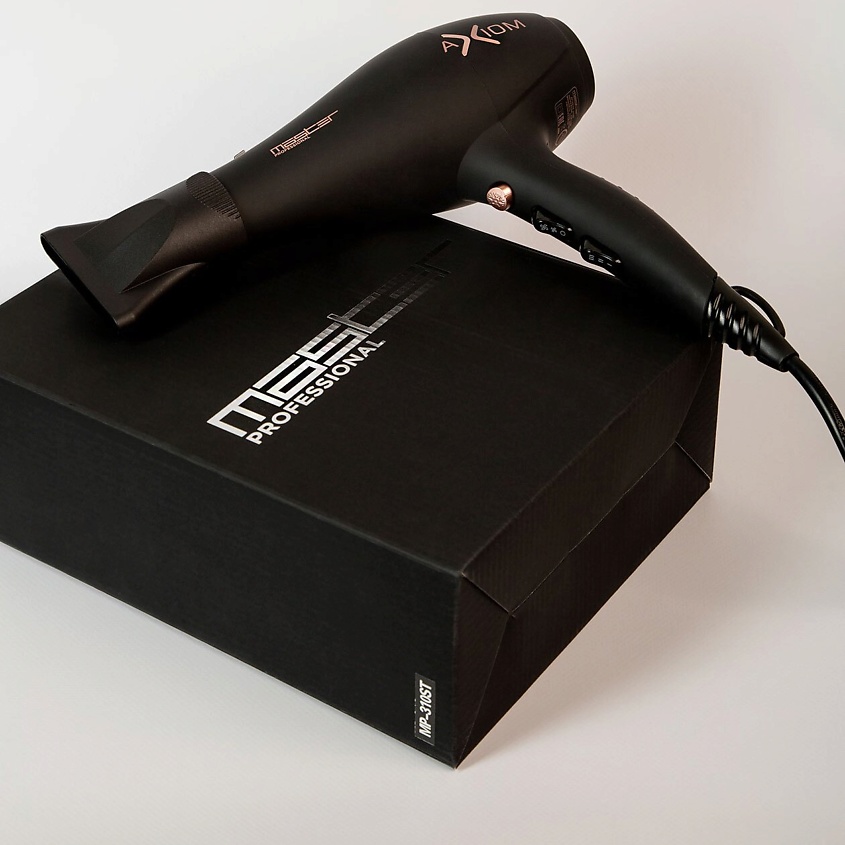 Изображение товара MASTER Фен MP-310ST AXIOM с ионизацией, Черный