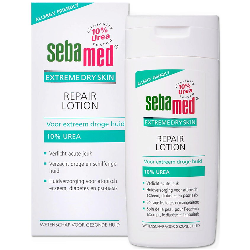 Изображение товара SEBAMED Восстанавливающий лосьон Repair Lotion с 10% мочевиной для очень сухой кожи, 200 мл