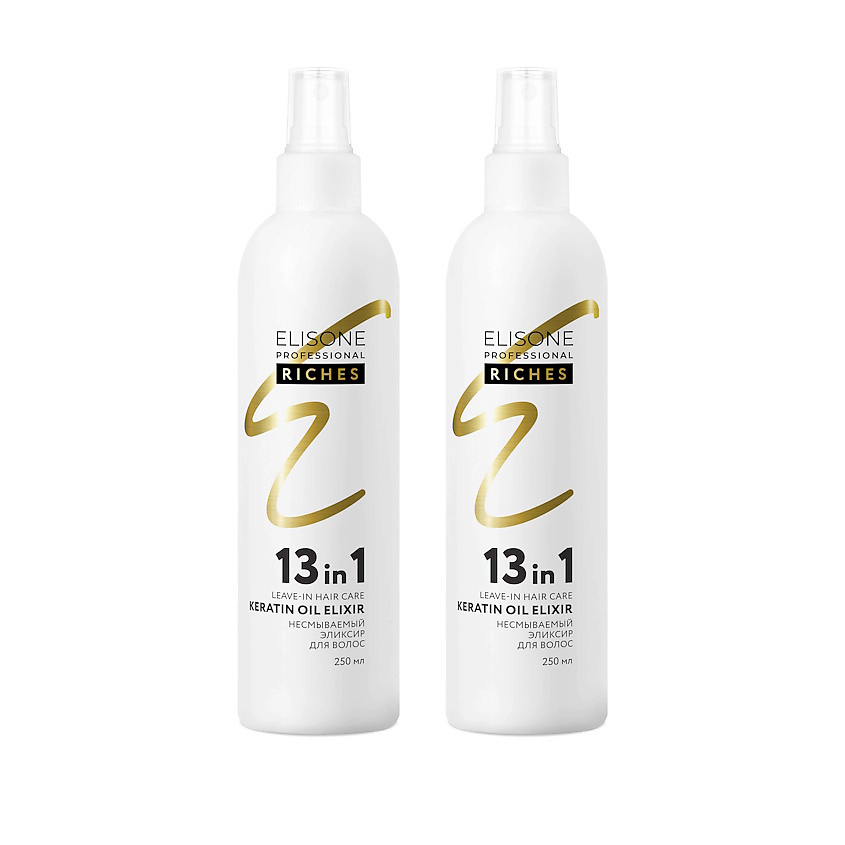 Изображение товара ELISONE PROFESSIONAL Набор несмываемых эликсиров для ухода за волосами 13 в 1, 250 мл, 250 мл