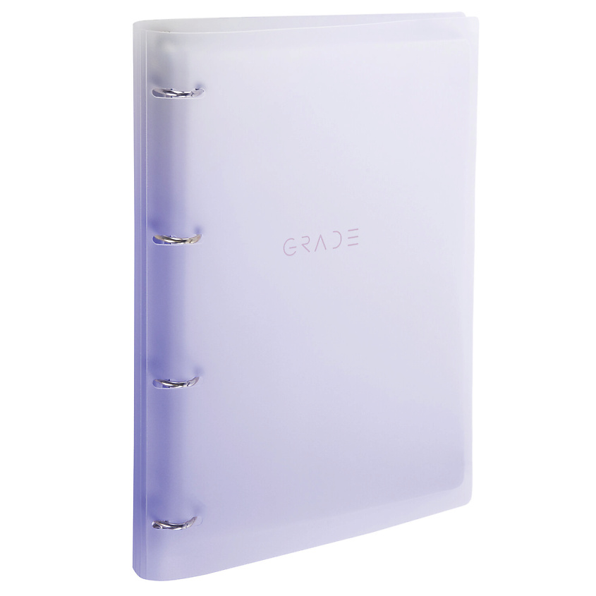 Изображение товара БРАУБЕРГ Тетрадь на кольцах А4 фиолетовая пластиковаая обложка