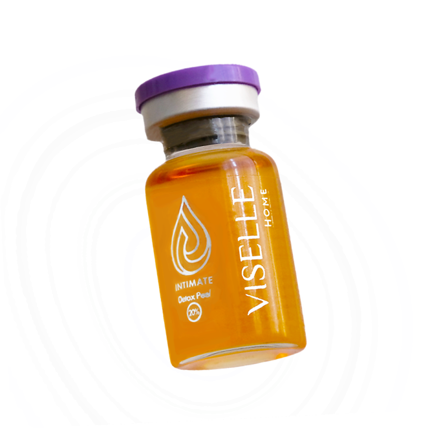 Изображение товара VISELLE Интимный пилинг осветляющий VISELLE Intimate Detox Peel 20% с комплексом DETOXONDRIA, 1 флакон 10 мл