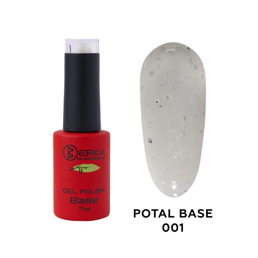 Изображение товара BERKA Potal Base 001 - Базовое покрытие для гель-лаков с поталью