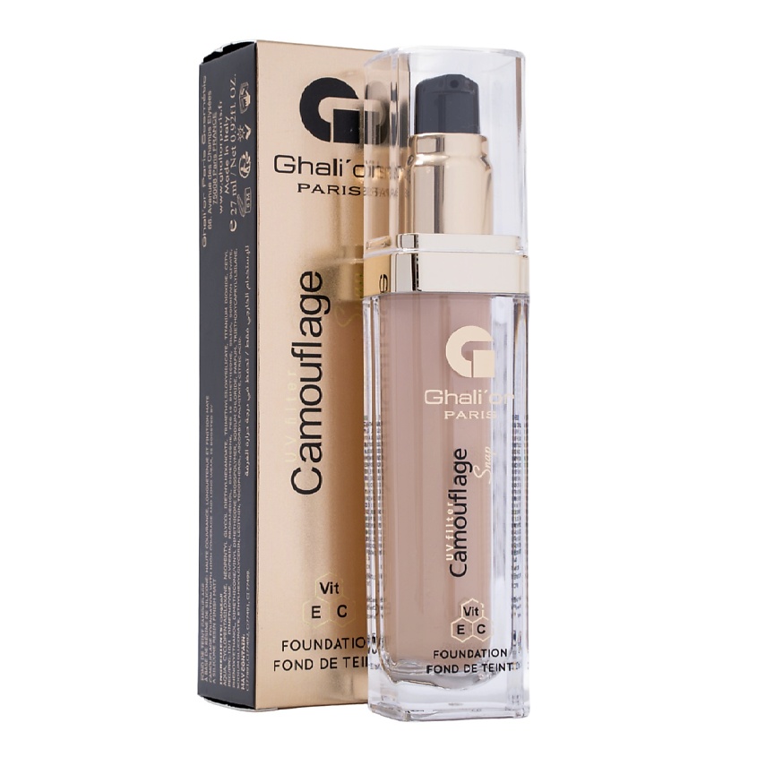 Изображение товара Галі' ор CAMOUFLAGE тональная основа N 515 Cappuccino 27 мл Франция