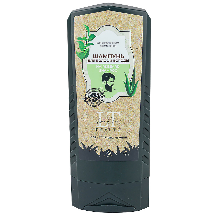 Изображение товара LA & TE BEAUTÉ Шампунь для волос и бороды, 250 мл
