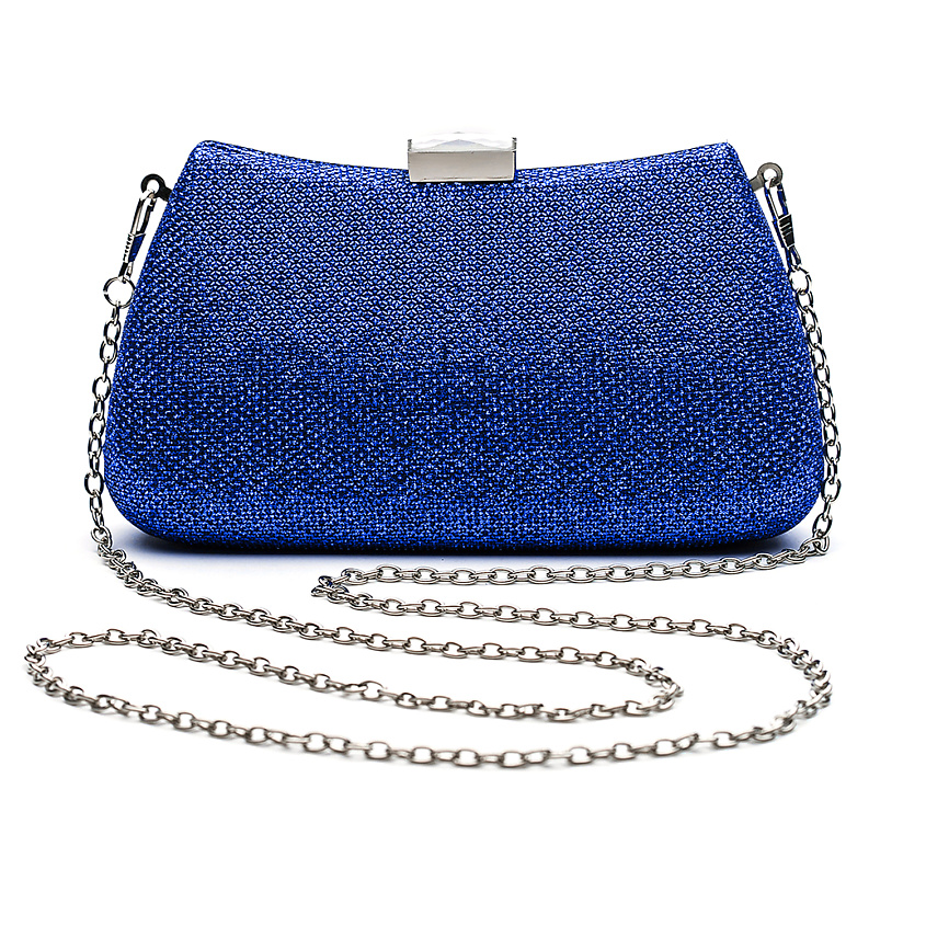 Изображение товара Женский синевый клатч Улыбка Джоконды NOTHING BUT LOVE стилный аксессуар