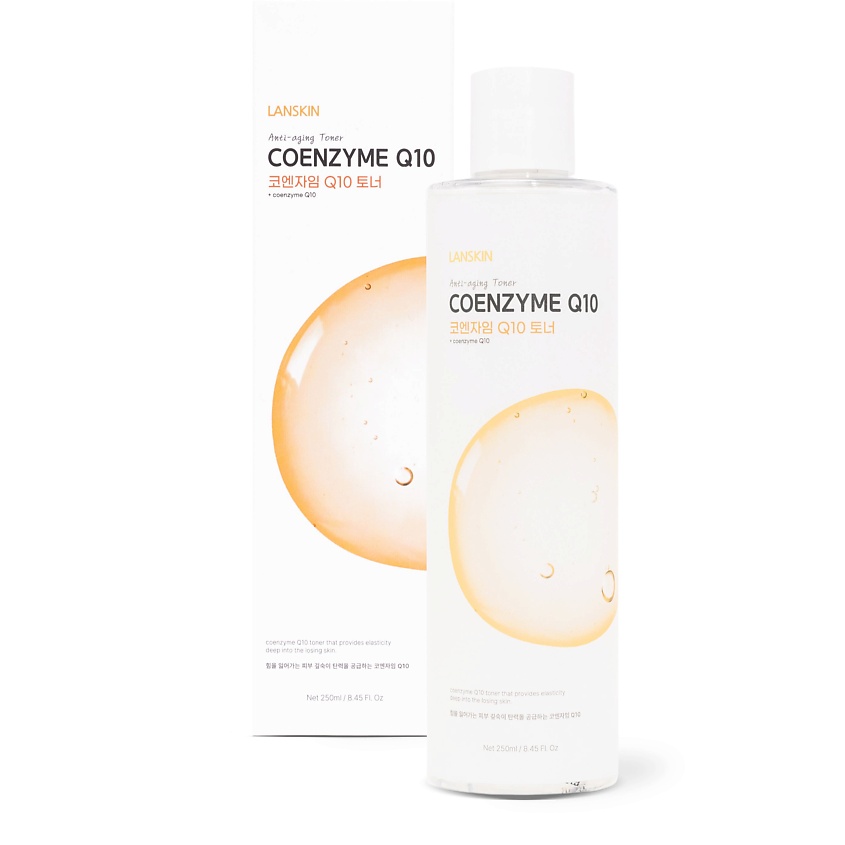 Изображение товара LANSKIN Омолаживающий тонер с коэнзимом Q10 250 мл для молодости и сияния кожи