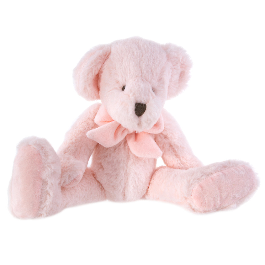Изображение товара GULLIVER Мягкая игрушка Мишка с бантом, Розовый