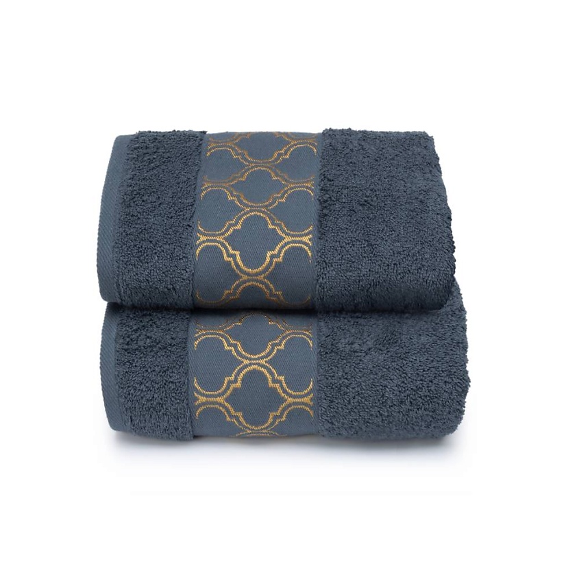 Изображение товара CLEANELLY Набор махровых полотенец Cleanelly basic: 50х90 и 50х90, Серый