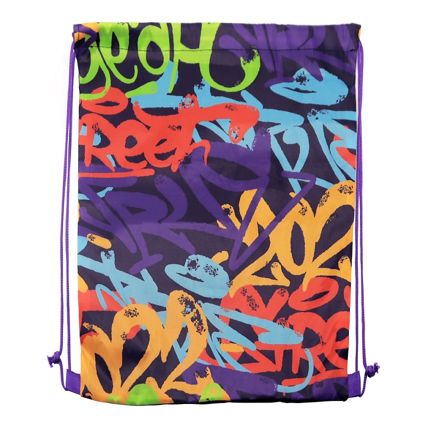 Изображение товара Мешок для обуви ND PLAY Граффити вместительный для детей и подростков