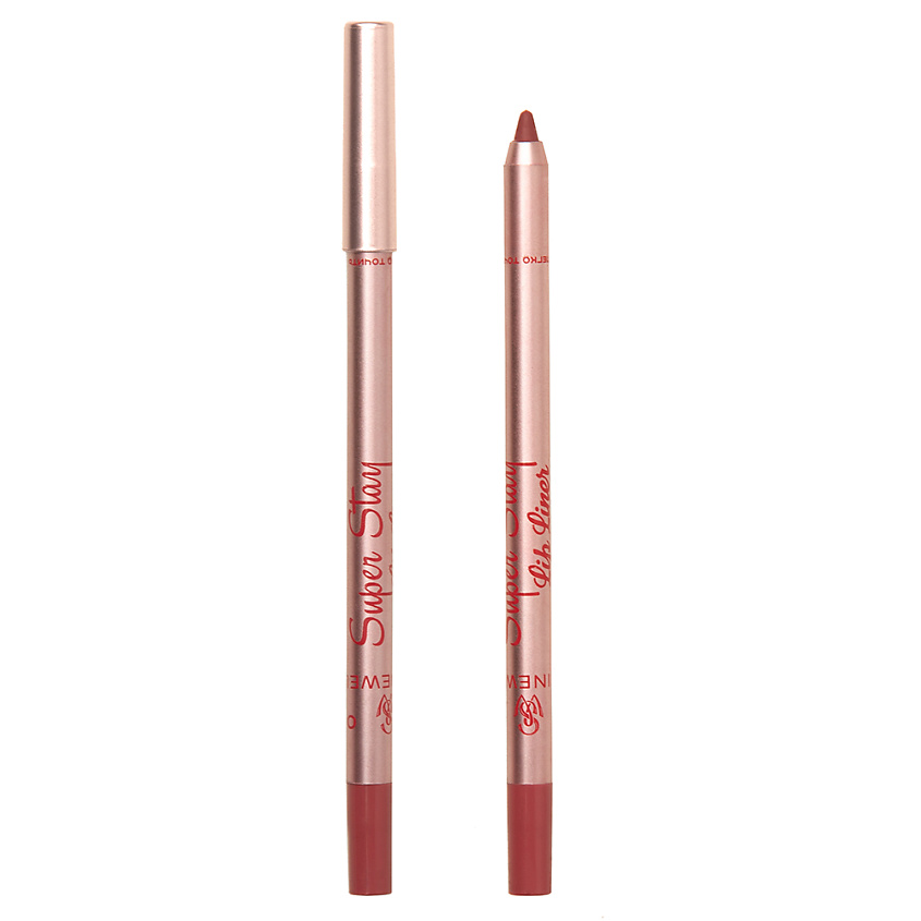 Изображение товара Карандаш для губ SHINEWELL 06 сливовый стойкий и насыщенный 10 оттенков