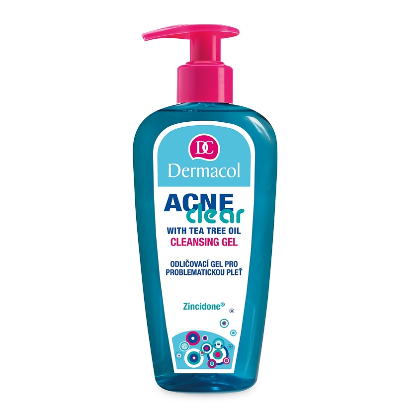 Изображение товара Гель для снятия макияжа DERMACOL Acneclear 200 мл для проблемной кожи