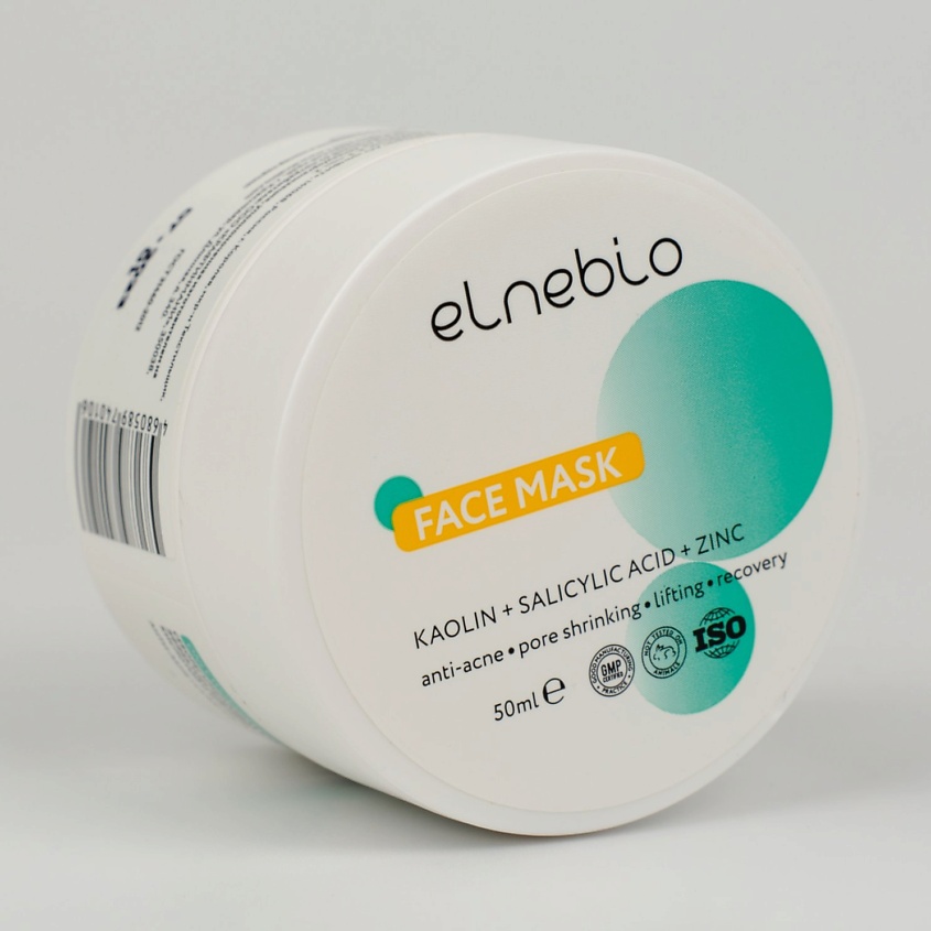 Изображение товара Маска для лица ELNEBIO anti-acne гелевая 50 мл для всех типов кожи