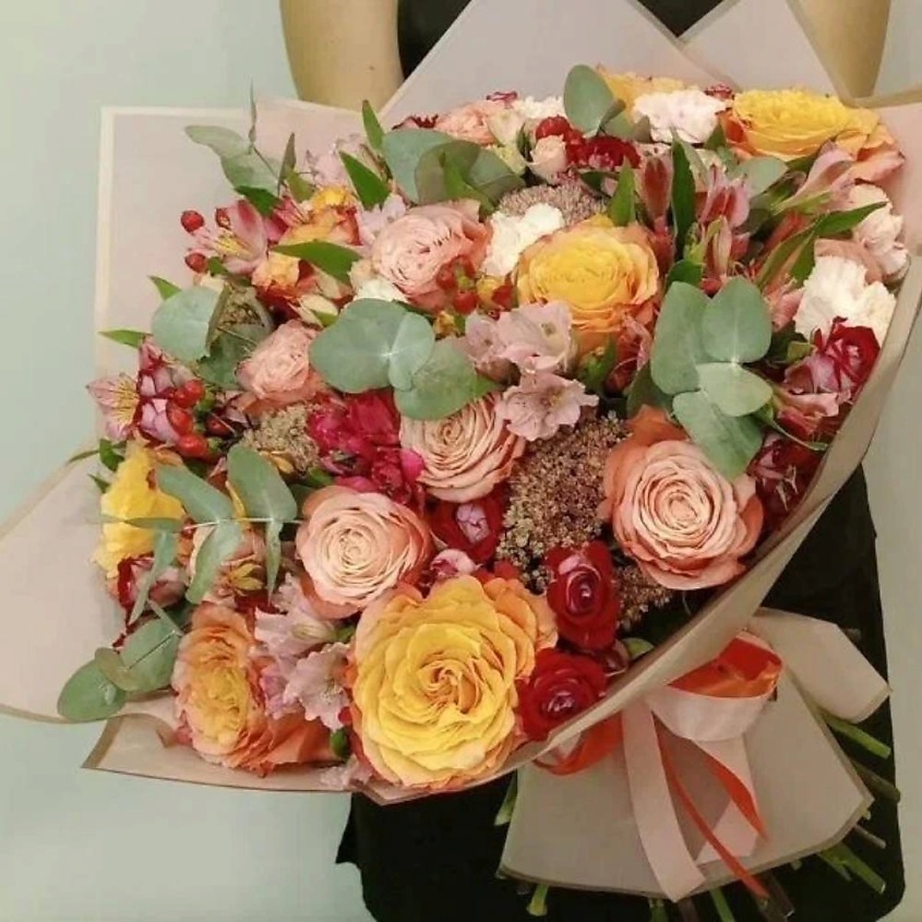 Изображение товара VORNIKOV BOUQUETS Букет Невесомость с живыми цветами