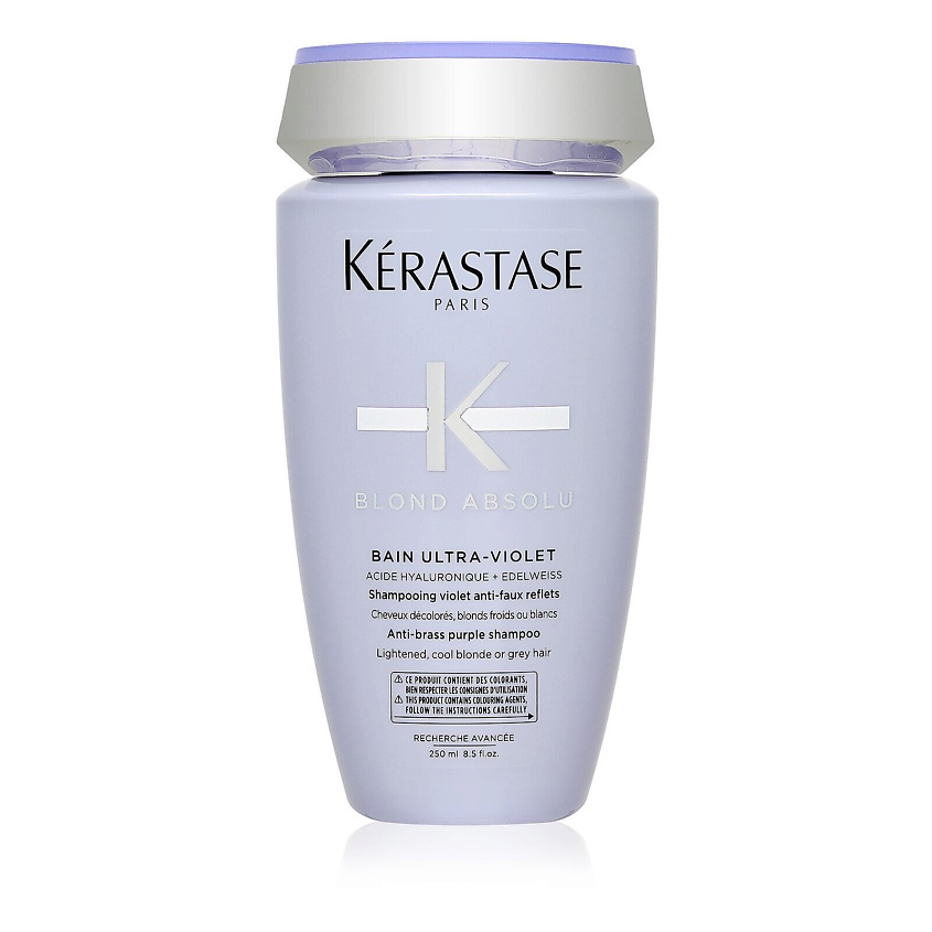 Изображение товара KERASTASE Шампунь Blond Absolu Bain Ultra-Violet для нейтрализации желтизны блонда, 250 мл