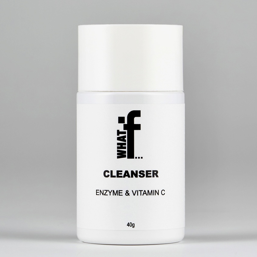 Изображение товара Энзимная пудра с витамином C от WHAT IF для умывания и ухода за кожей
