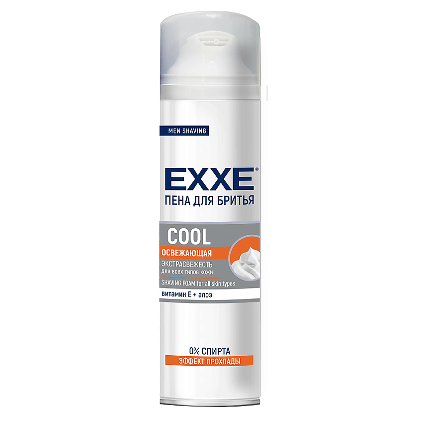 Изображение товара EXXE Пена для бритья COOL (освежающая), 200 мл