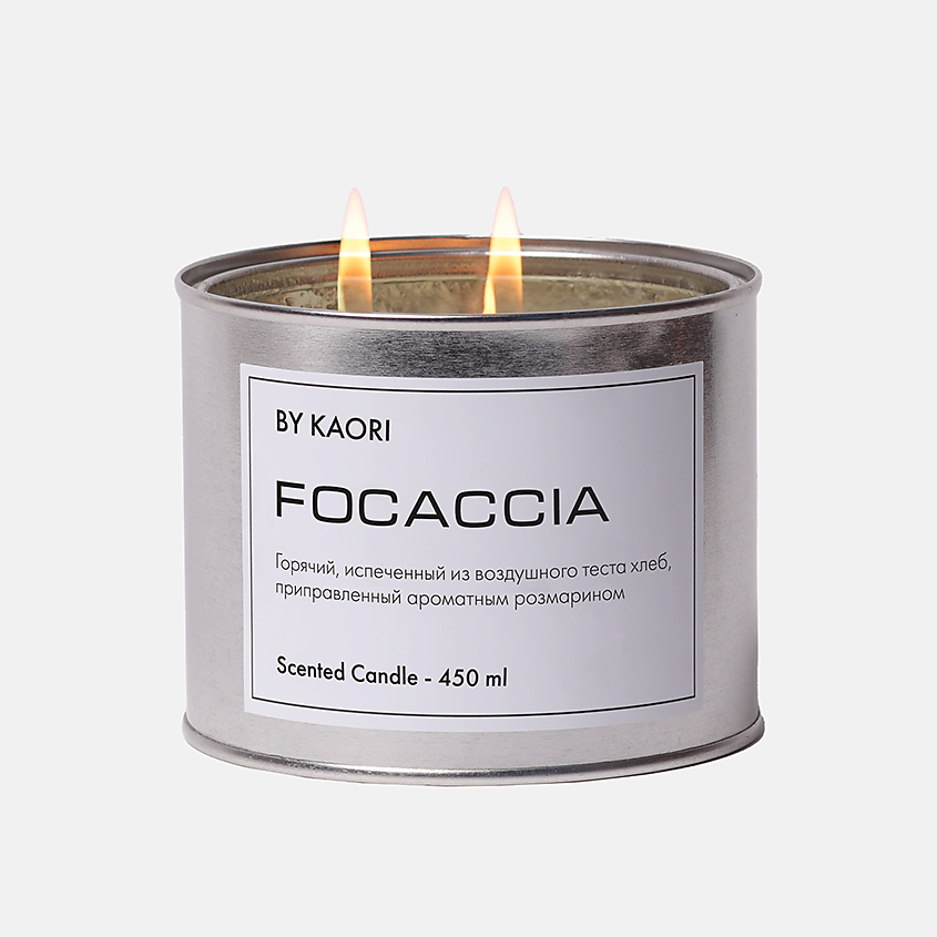 Изображение товара BY KAORI Ароматическая свеча "Италия" Focaccia, 450 мл