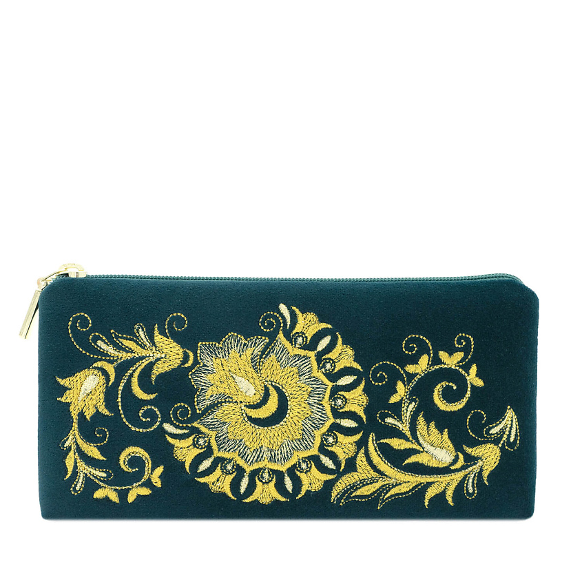 Изображение товара Очечник ТОРЖОКСКИЕ ЗОЛОТОШВЕИ бархатный т-синий 249-1 Рис 735