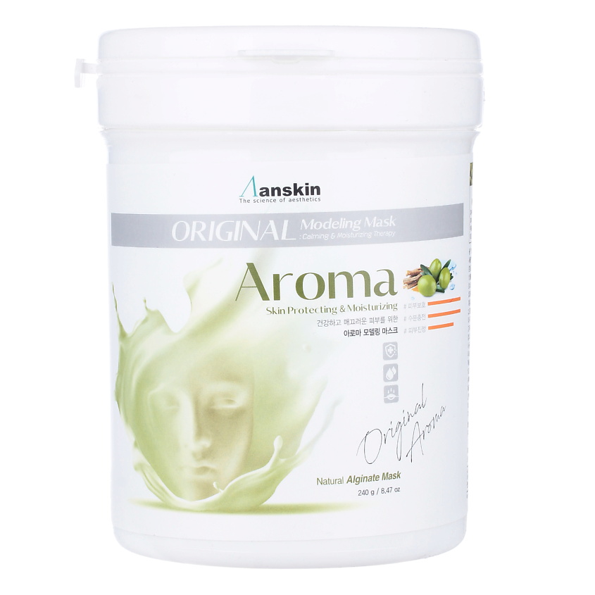 Изображение товара ANSKIN Маска альгинатная антивозрастная питательная 240 мл