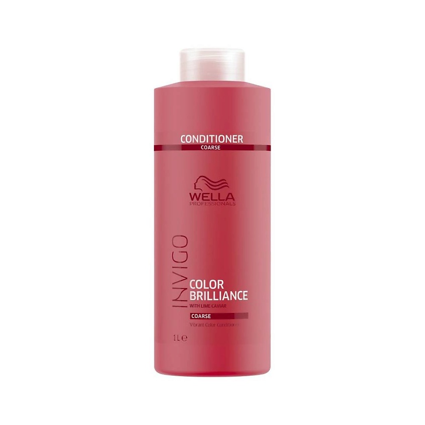 Изображение товара WELLA PROFESSIONALS Бальзам защита цвета окрашенных жестких волос Invigo Color Brilliance, 1000 мл