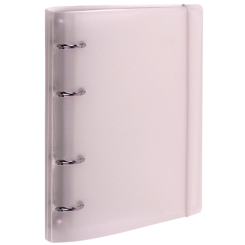 Изображение товара BRAUBERG Тетрадь на кольцах А5 с блестками, розовая