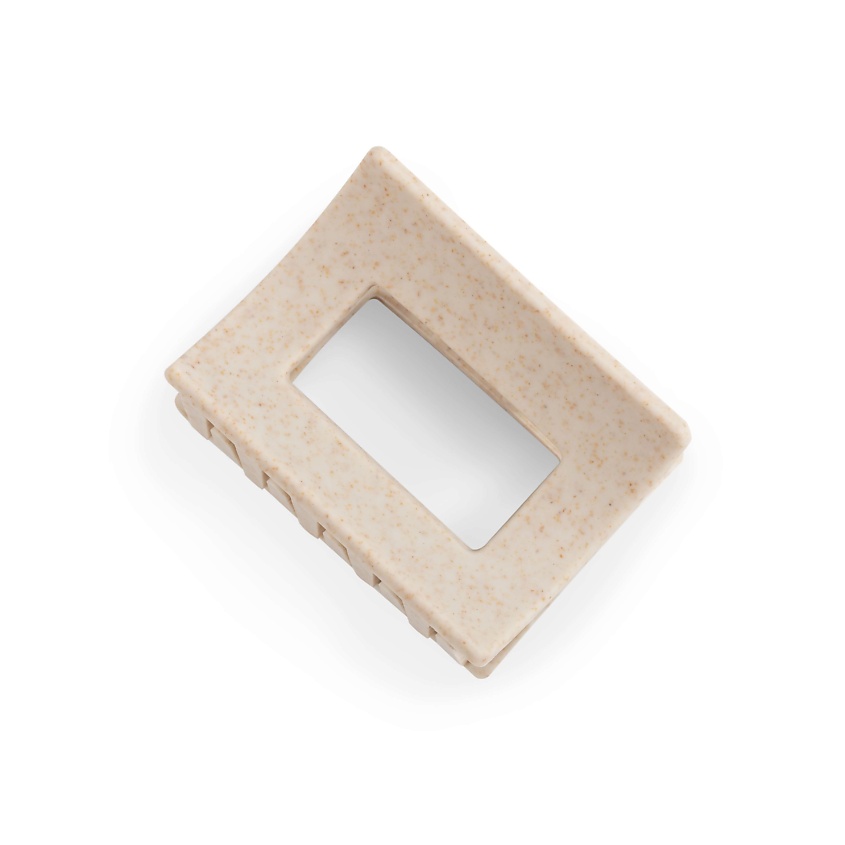 Изображение товара Заколка краб для волос прямоугольный малый БИО КOSMOSHTUCHKI