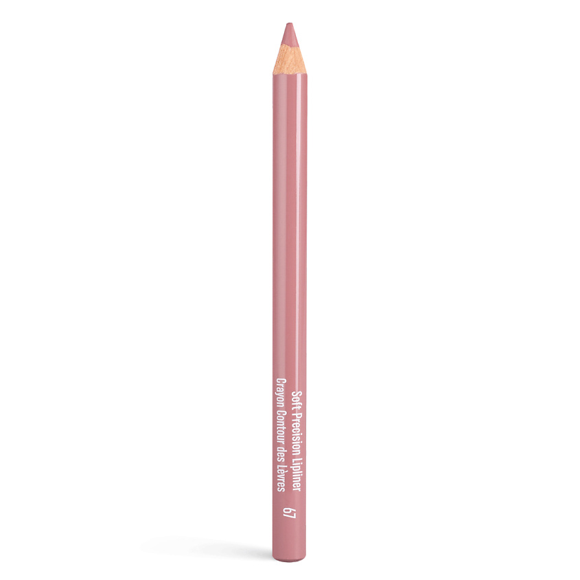 Изображение товара INGLOT Контурный карандаш для губ Soft precision lipliner, 67 бежево-розовый
