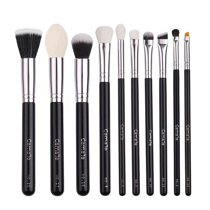 Изображение товара CAMA'LE Набор кистей для макияжа K3, 10 шт.