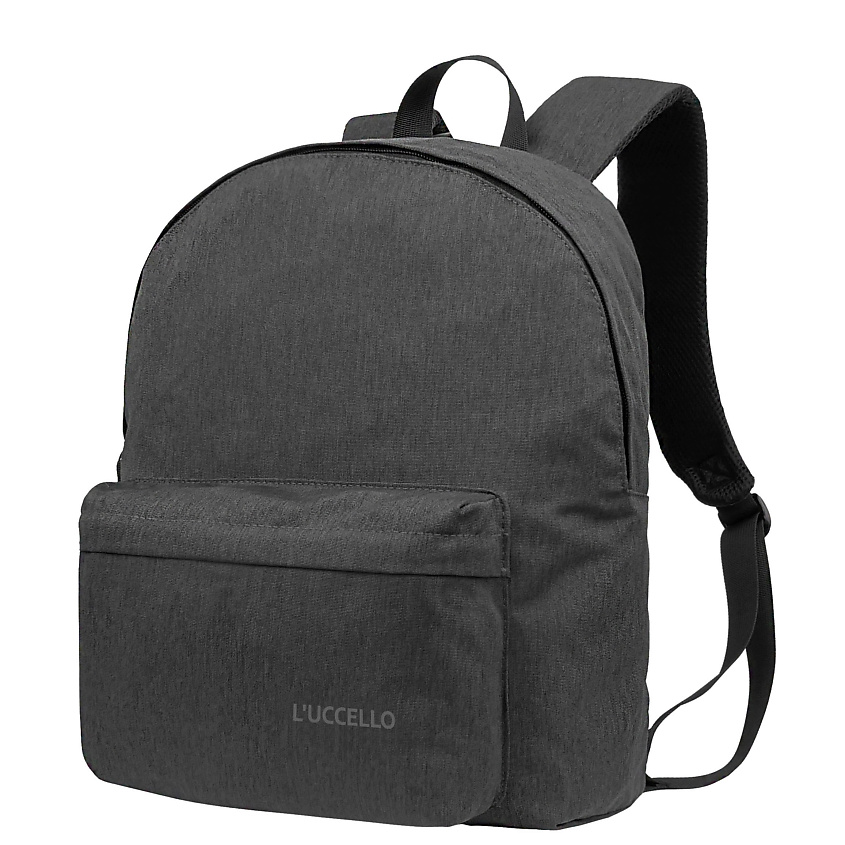 Изображение товара L'UCCELLO Рюкзак городской Роллтоп для ноутбука, Цвет: Серый; размер: 38x31x2